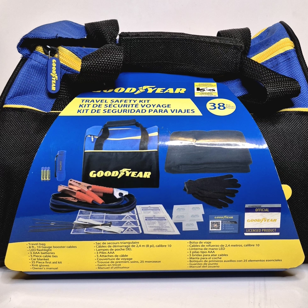 Travel Safety Kit - Black and Blue